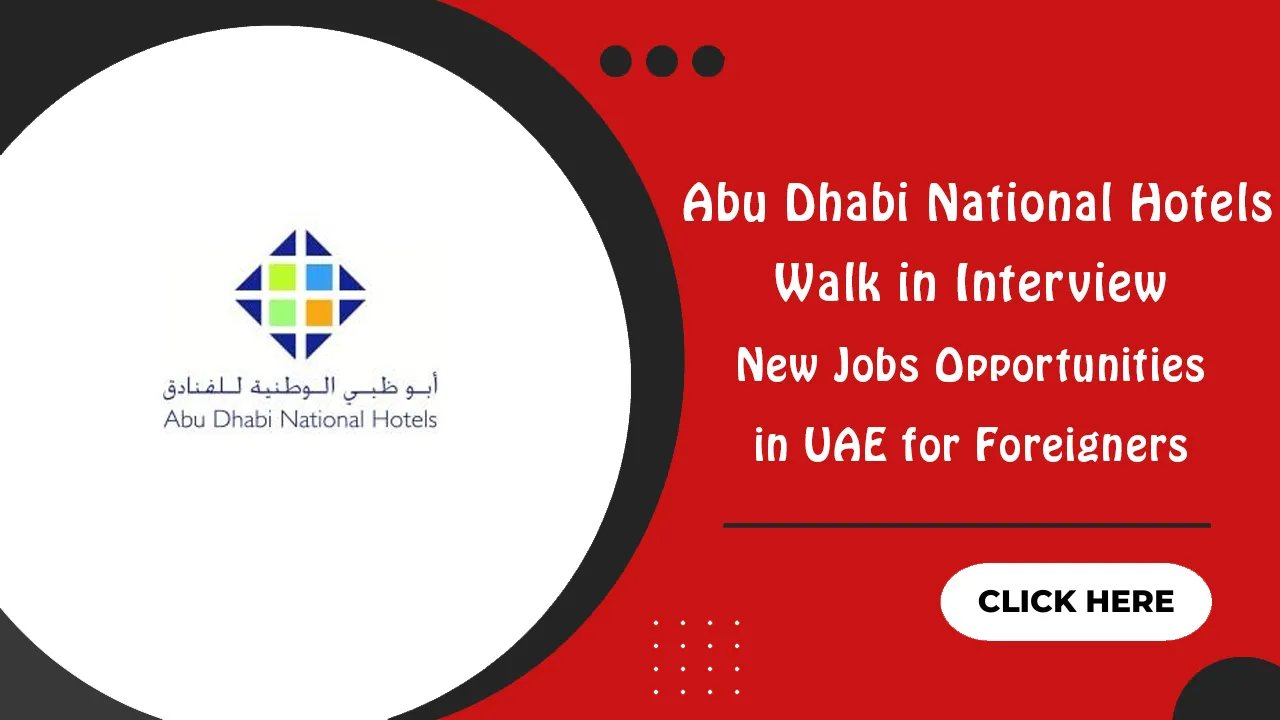 Abu Dhabi National Hotels Walk in Interview