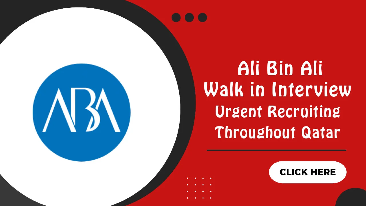 Ali Bin Ali Walk in Interview Ali Bin Ali Walk in Interview