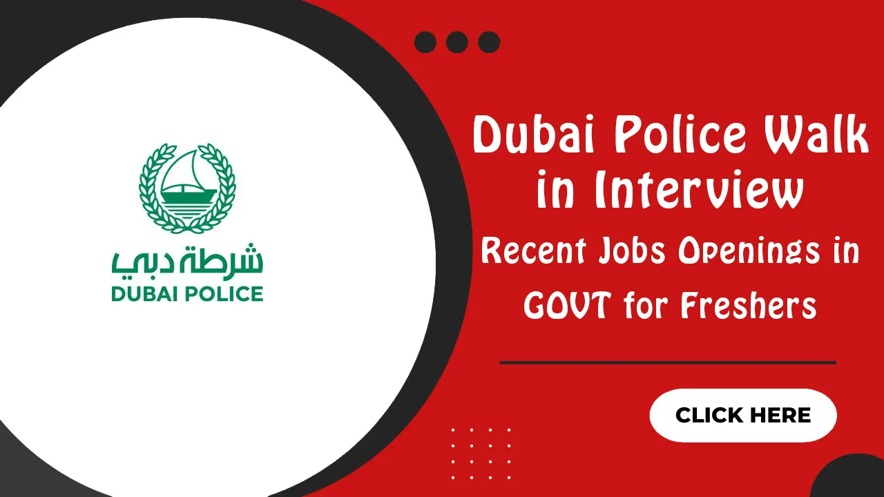 Dubai Police Walk in Interview