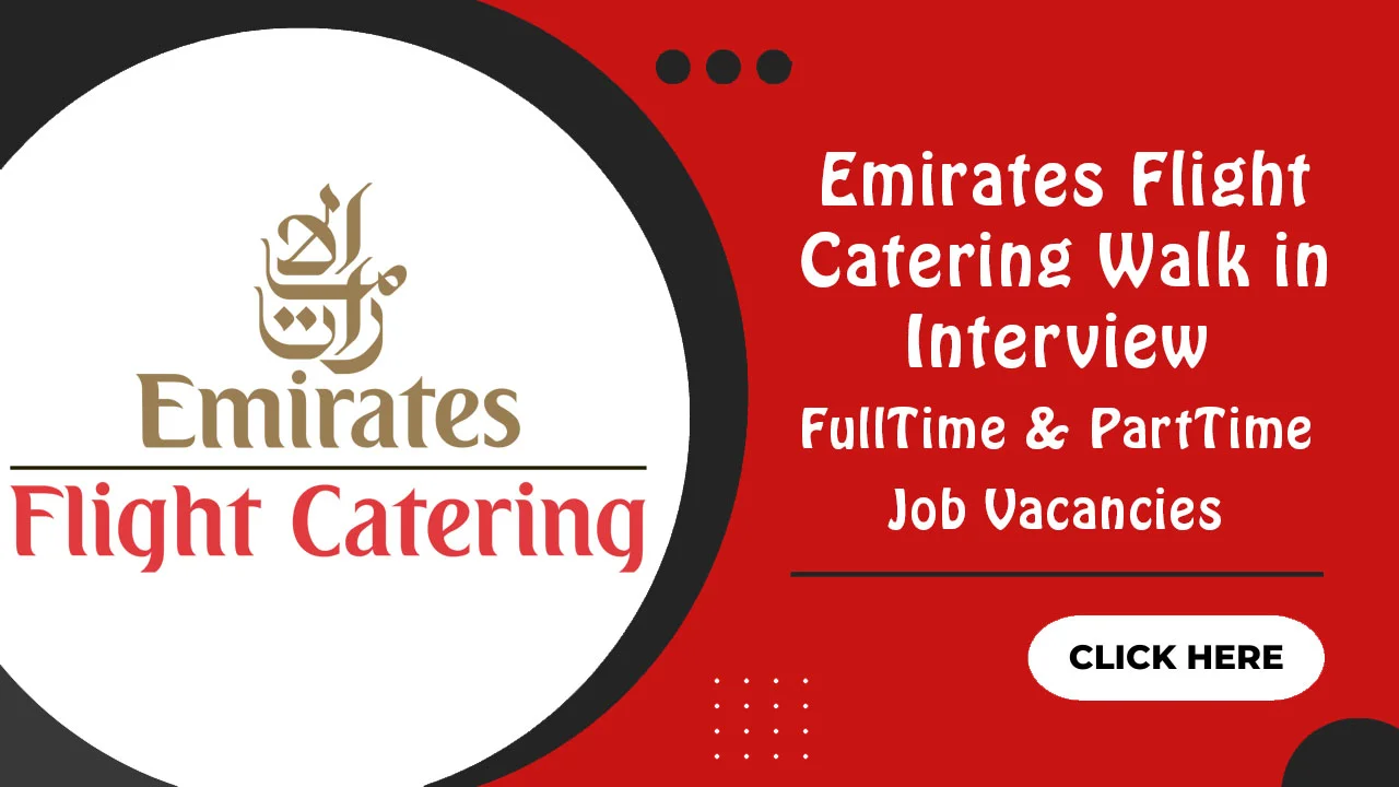 Emirates Flight Catering Walk in Interview