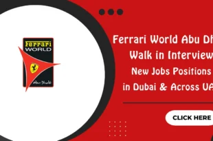 Ferrari World Abu Dhabi Walk in Interview