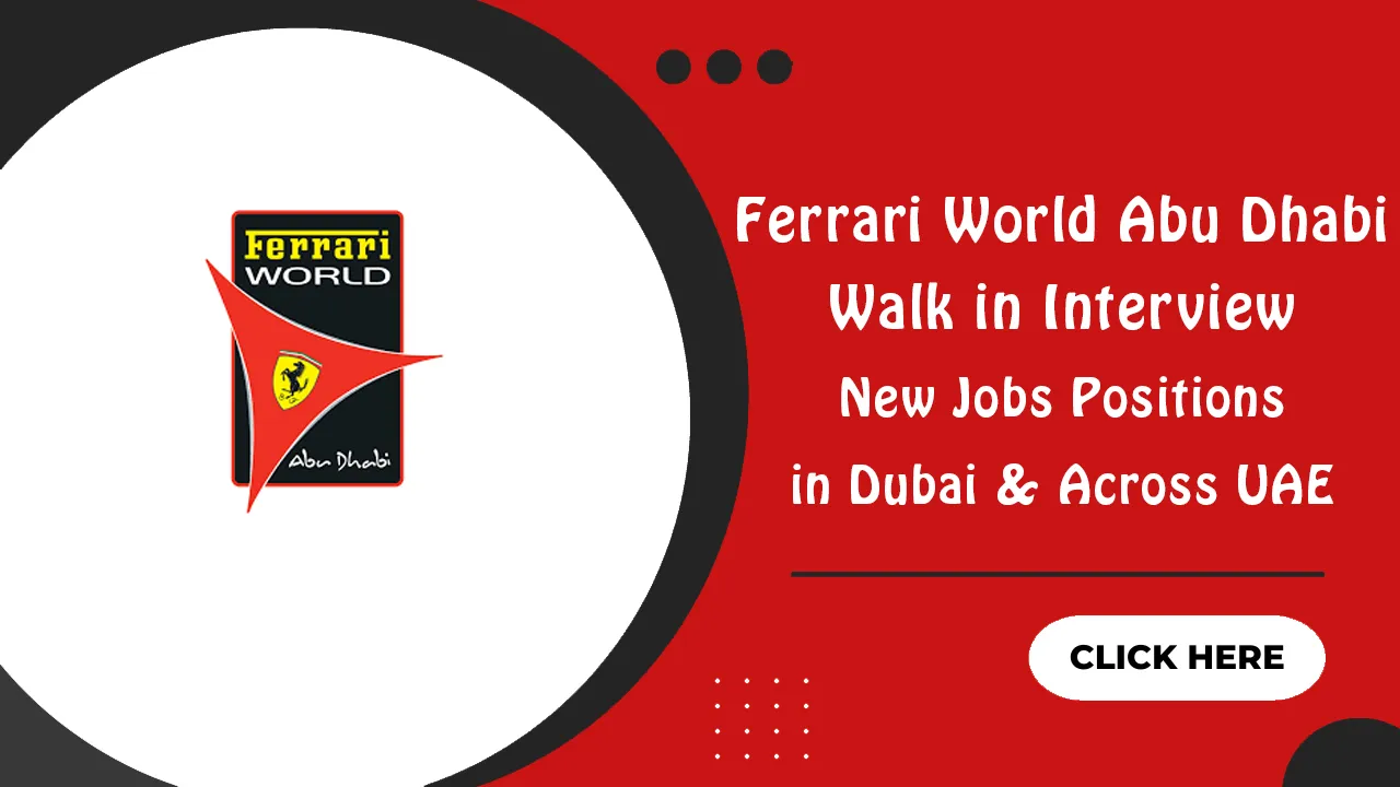 Ferrari World Abu Dhabi Walk in Interview