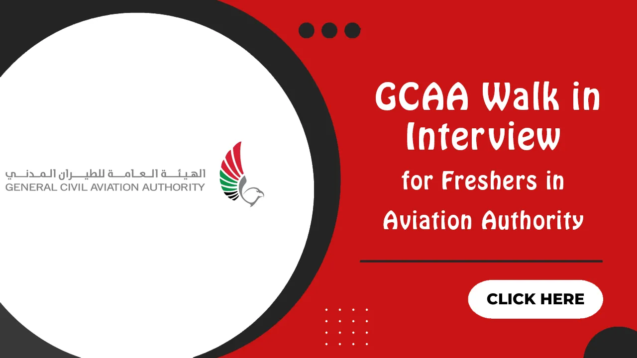 GCAA Walk in Interview
