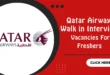 Qatar Airways Walk in Interview