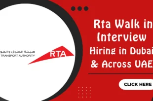 Rta Walk in Interview