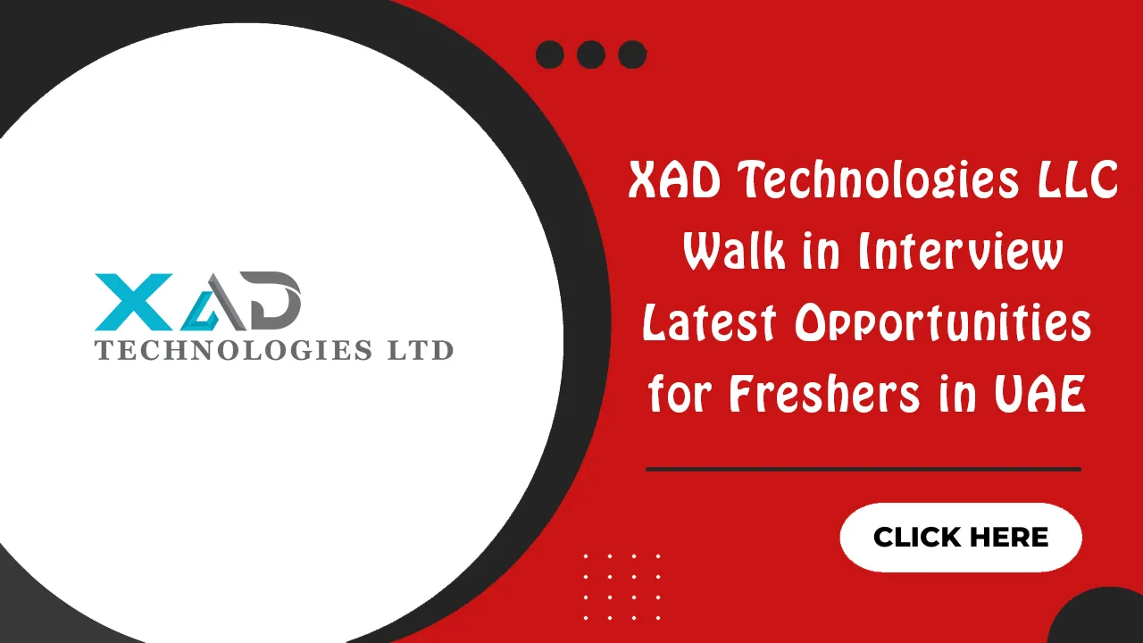 XAD Technologies Walk in Interview
